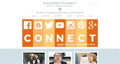 Desktop Screenshot of daughters-of-charity.com